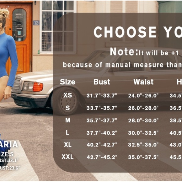 NWT Mangopop XXL Mock Turtleneck Elegant White Long Sleeve Bodysuit - Picture 2 of 6